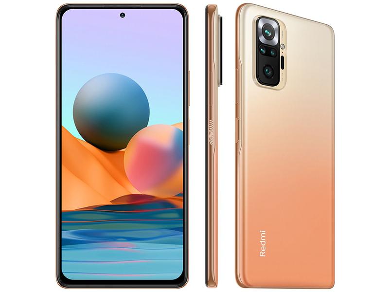 Smartphone Xiaomi Redmi Note 10 Pro 128GB Cinza - 4G+ 6GB RAM 6,67
